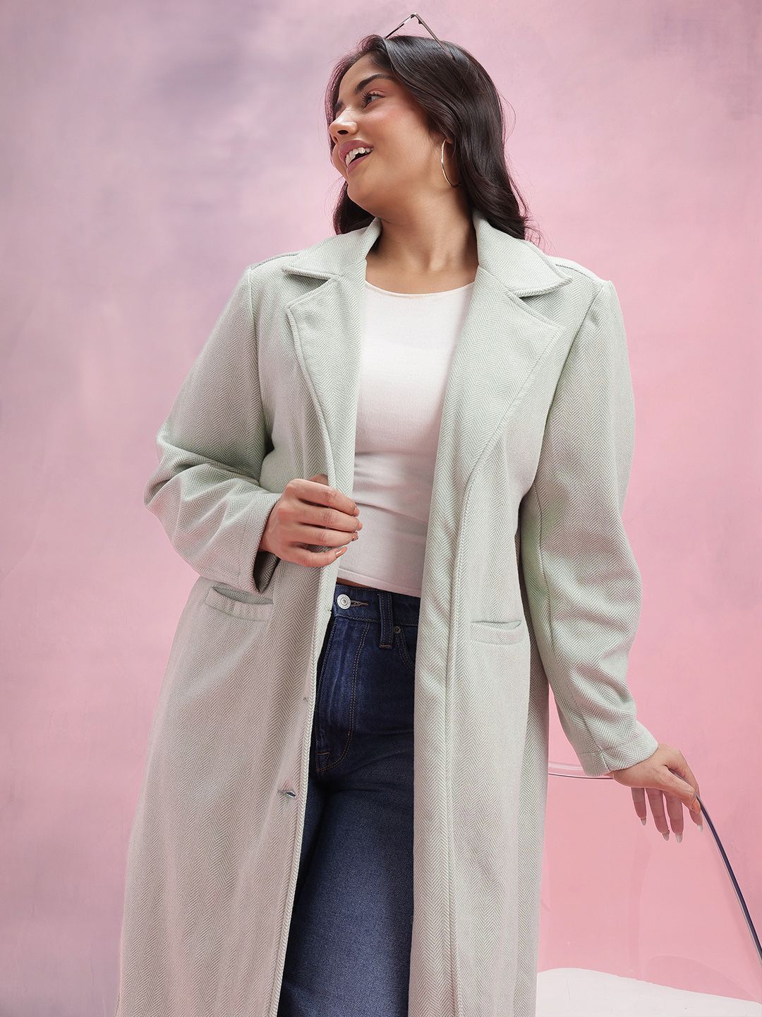 dressberry curve Polyester Coat For Women-picture-26