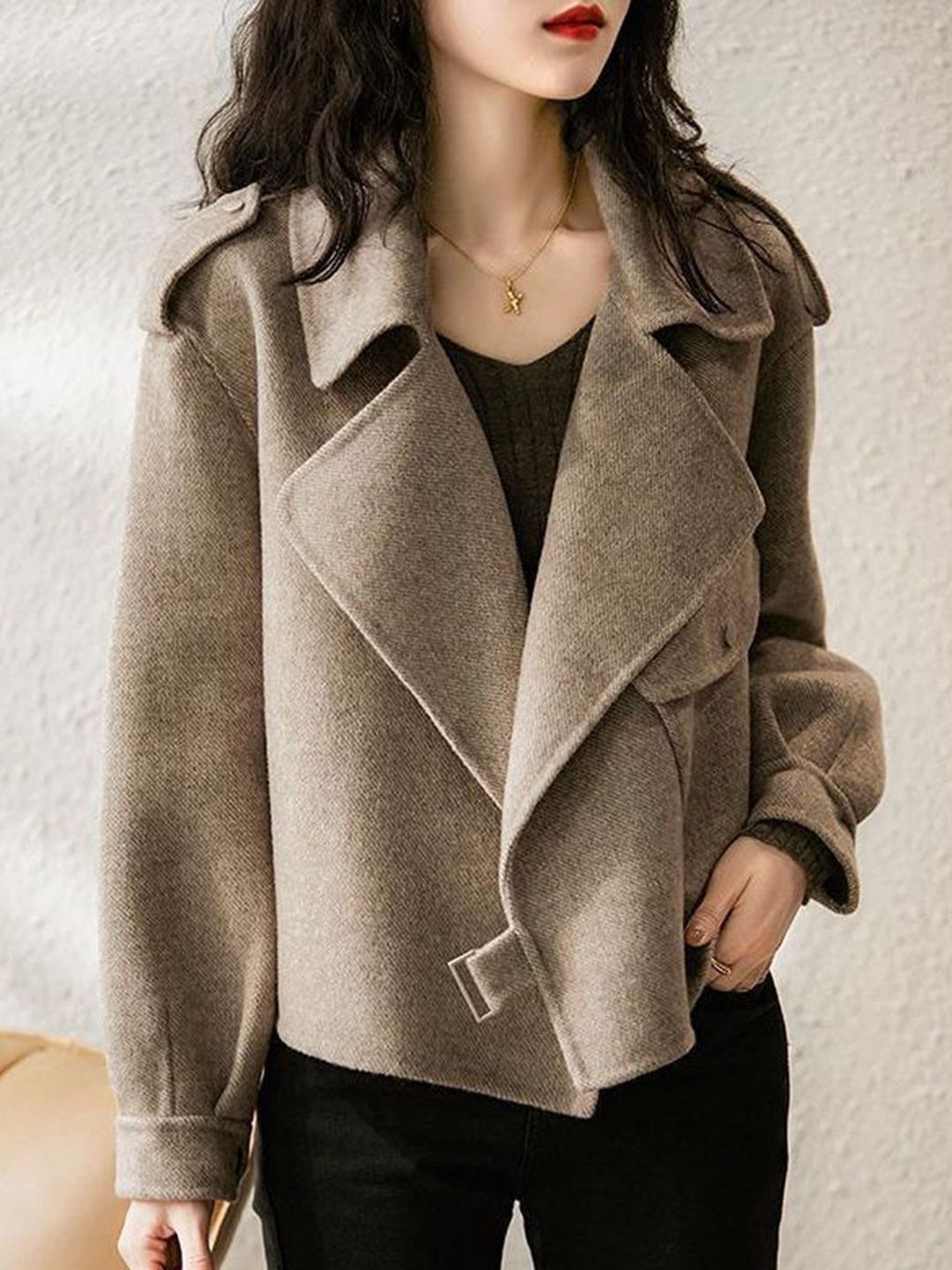 all about you Polyester Coat For Women-picture-21