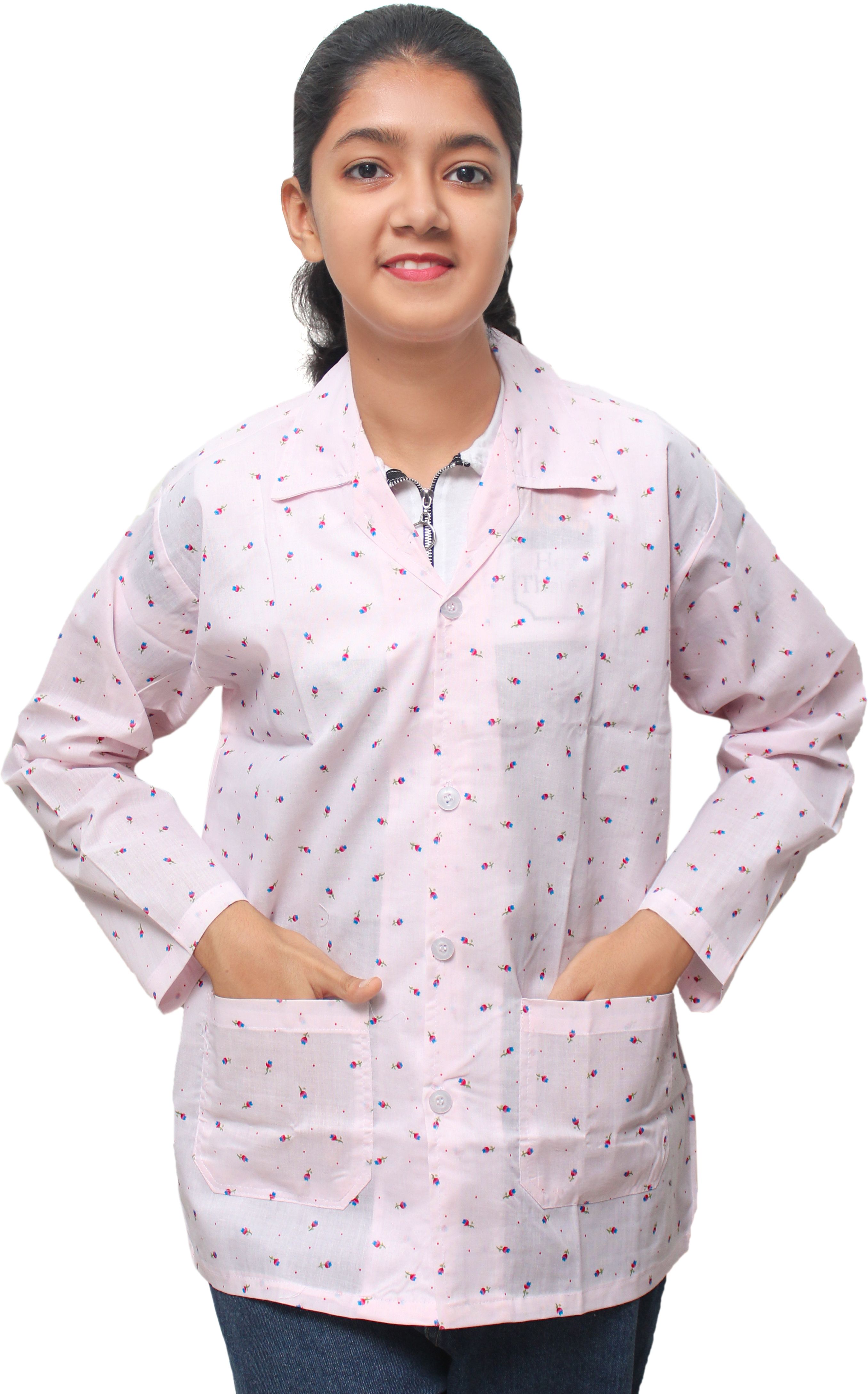 Cotton Printed Coat For Women