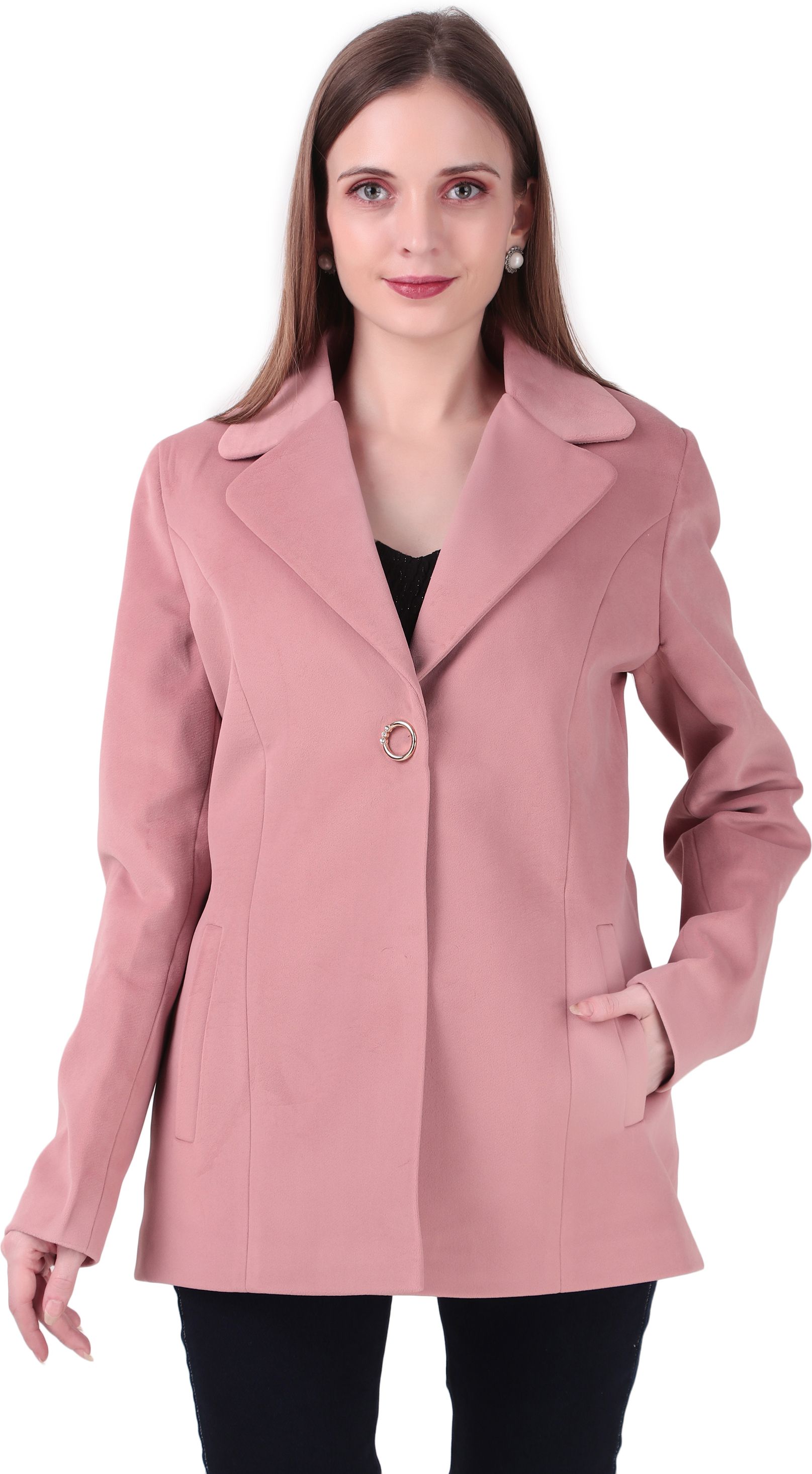 emiranza fashion WOOL BLEND Solid Coat For Women-picture-33