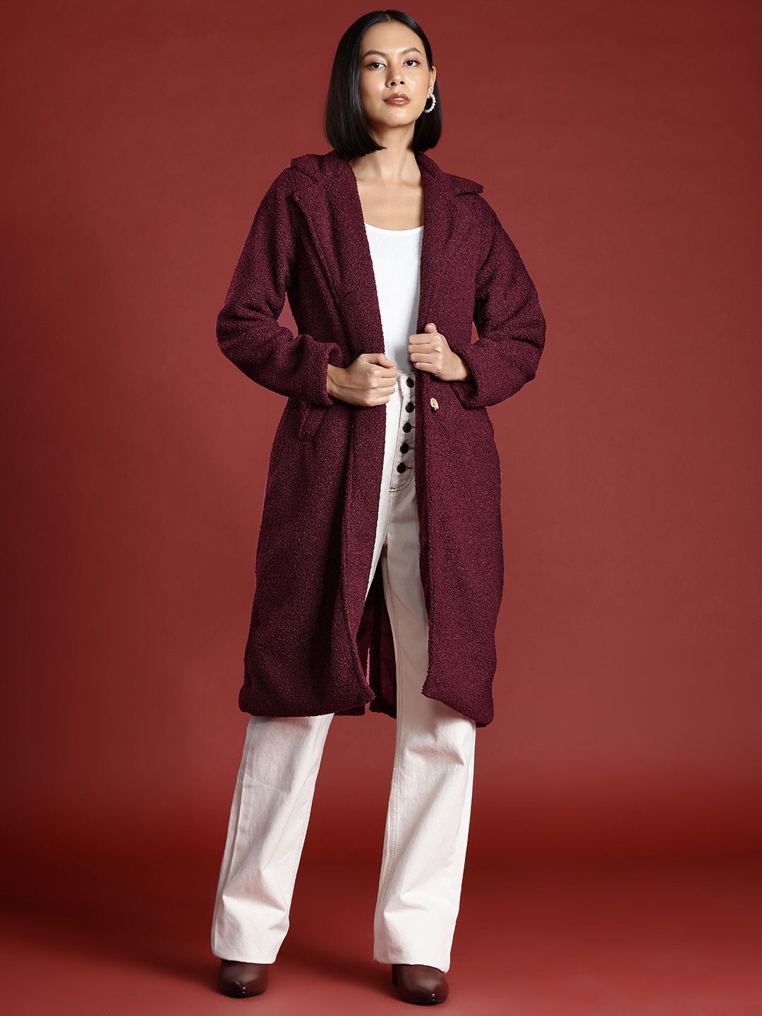 all about you Polyester Coat For Women-picture-10