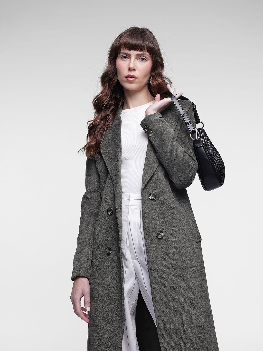 french connection Polyester Coat For Women-picture-17
