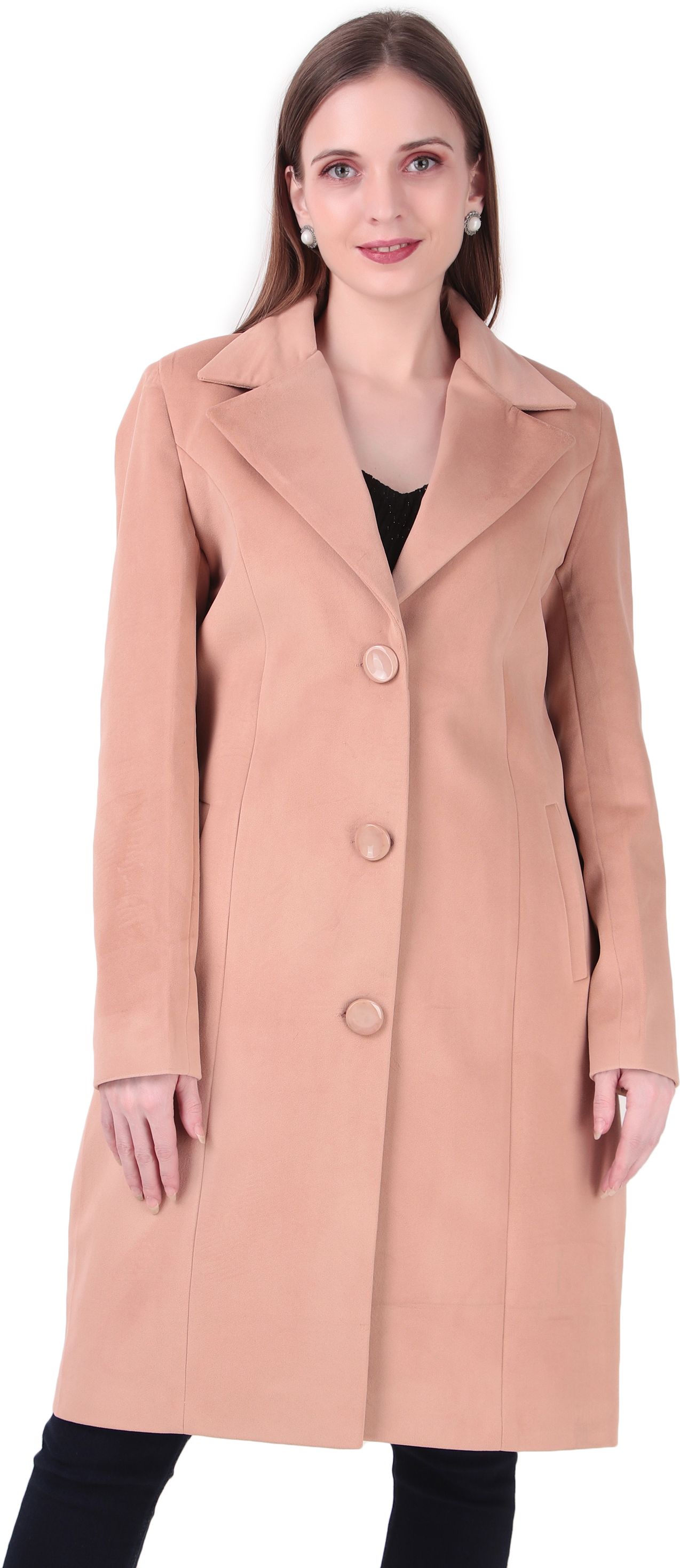 emiranza fashion WOOL BLEND Solid Coat For Women-picture-27