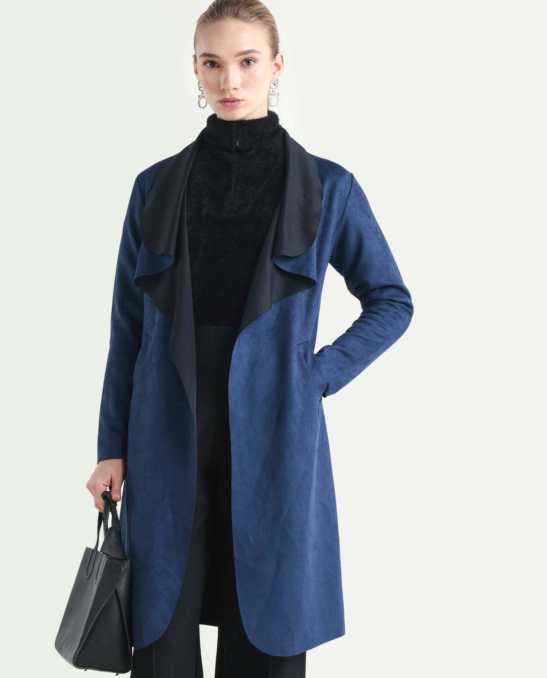 rareism Polyester Coat For Women-picture-11