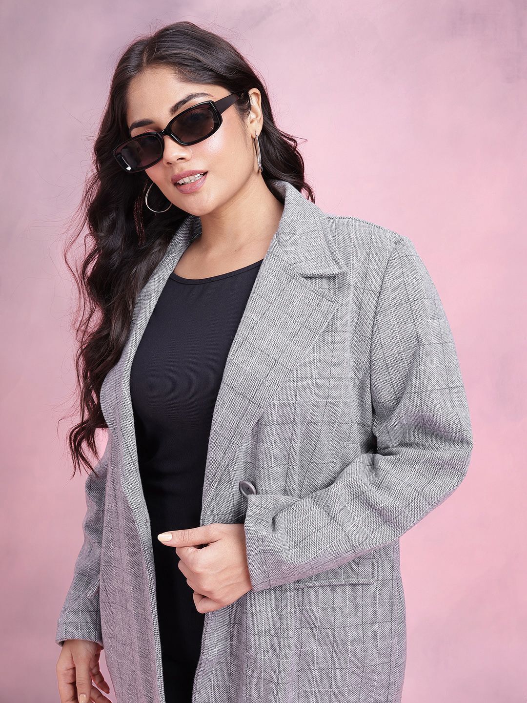 dressberry curve Polyester Coat For Women-picture-17