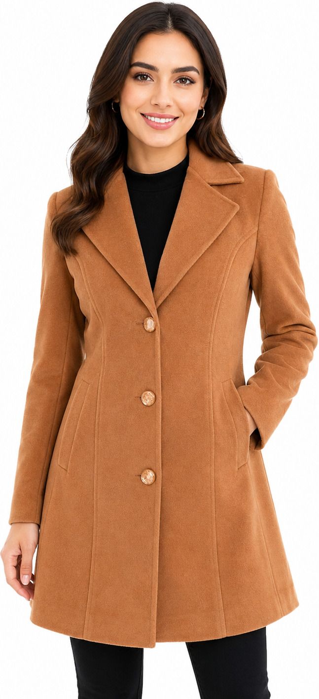 sualehatrends Wool fabric Solid Coat For Women-picture-18
