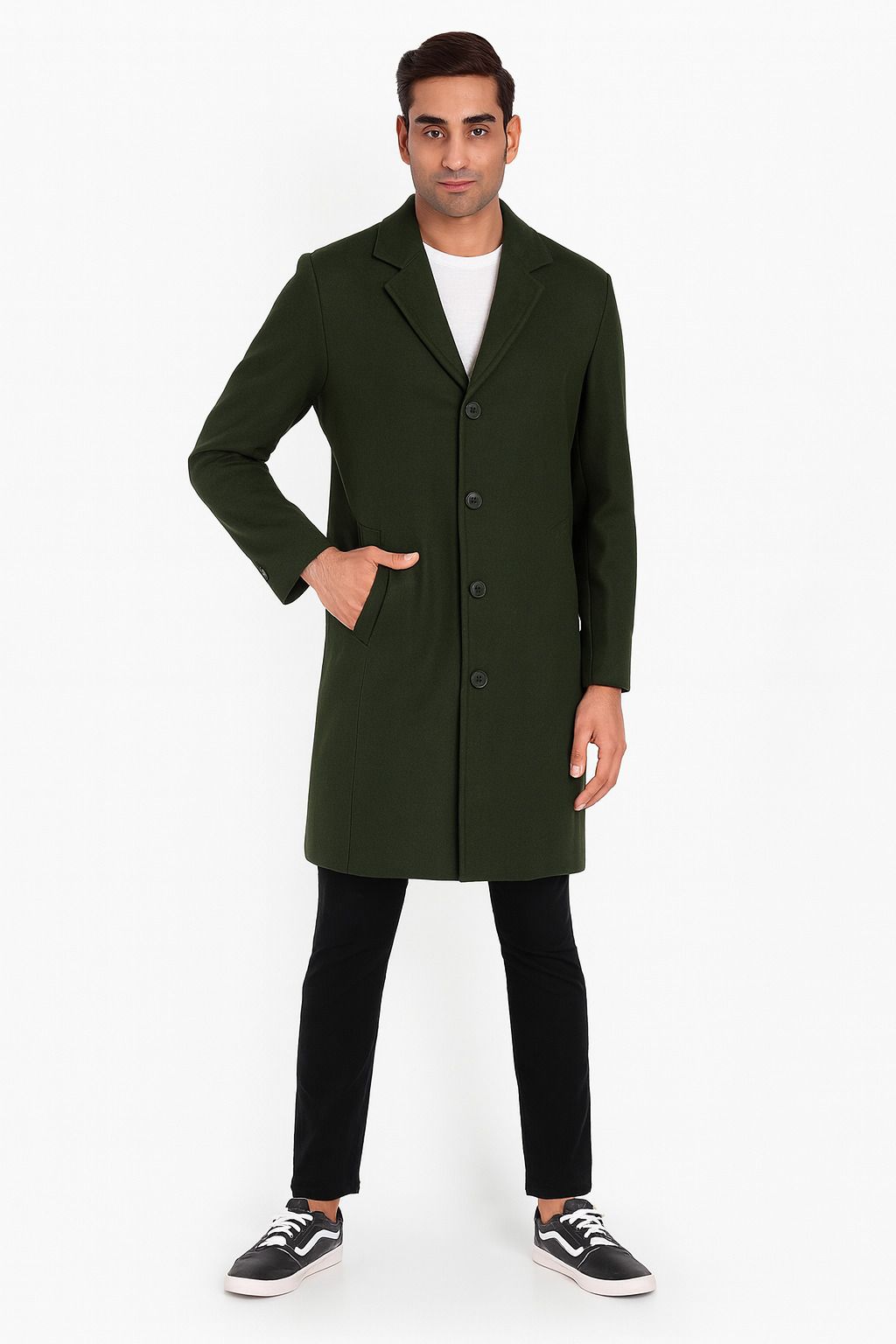 clubble Wool Solid Coat For Men-picture-21
