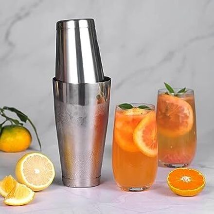 Mixing Boston Shaker,Cocktail Shaker,Drink Shaker for Bartending 750ml/650mlEach 1 - Piece Bar Set-image-29