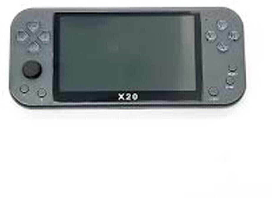 Clubics X20 5.1 inch HD Screen PSP Game Pad With Multi Function Games - Grey HD Edition-picture-19