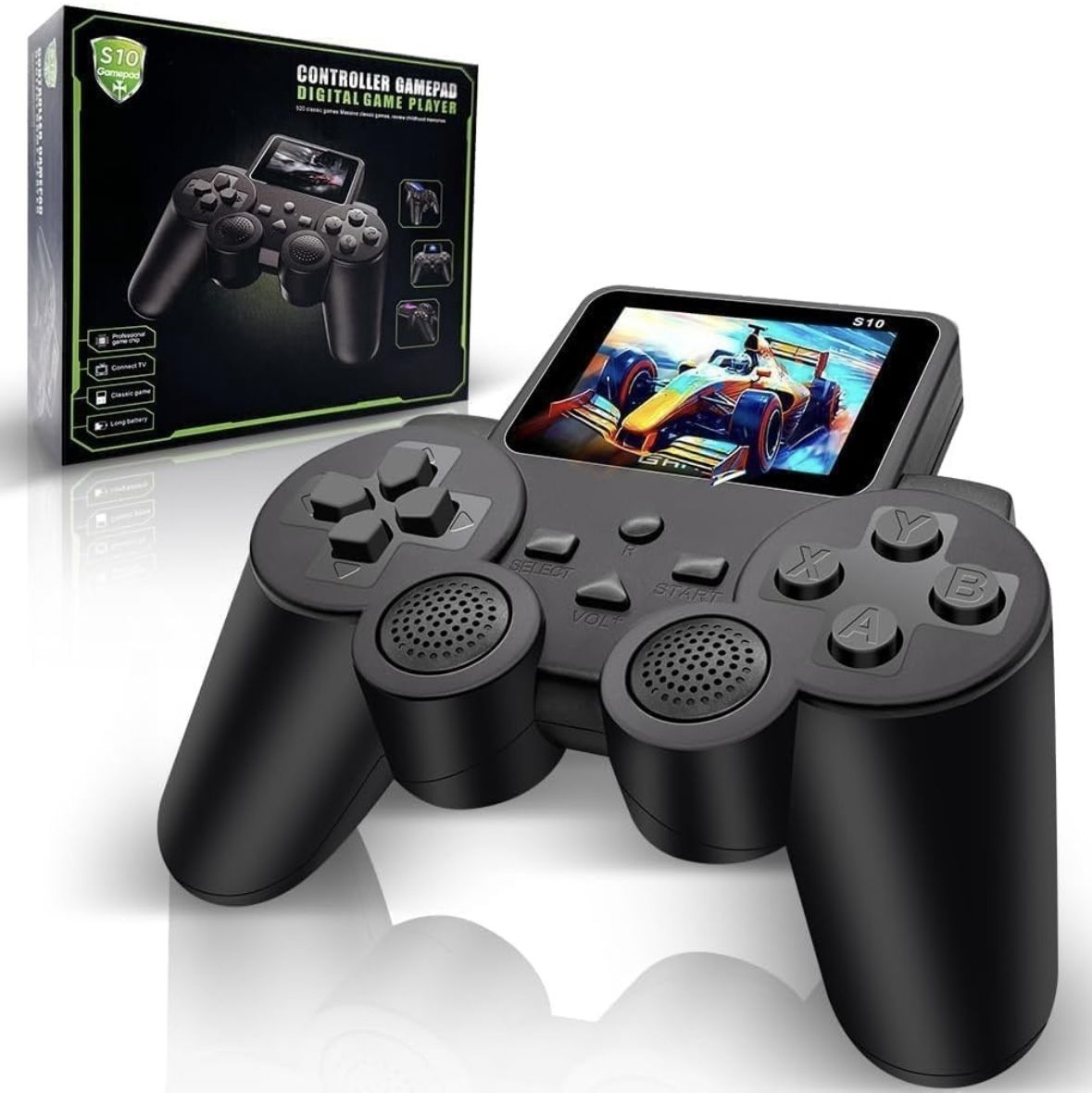 ChaowBow Latest Video game S10 Handheld retro Game inbuilt 520 Games for Boys Academy Edition-picture-27