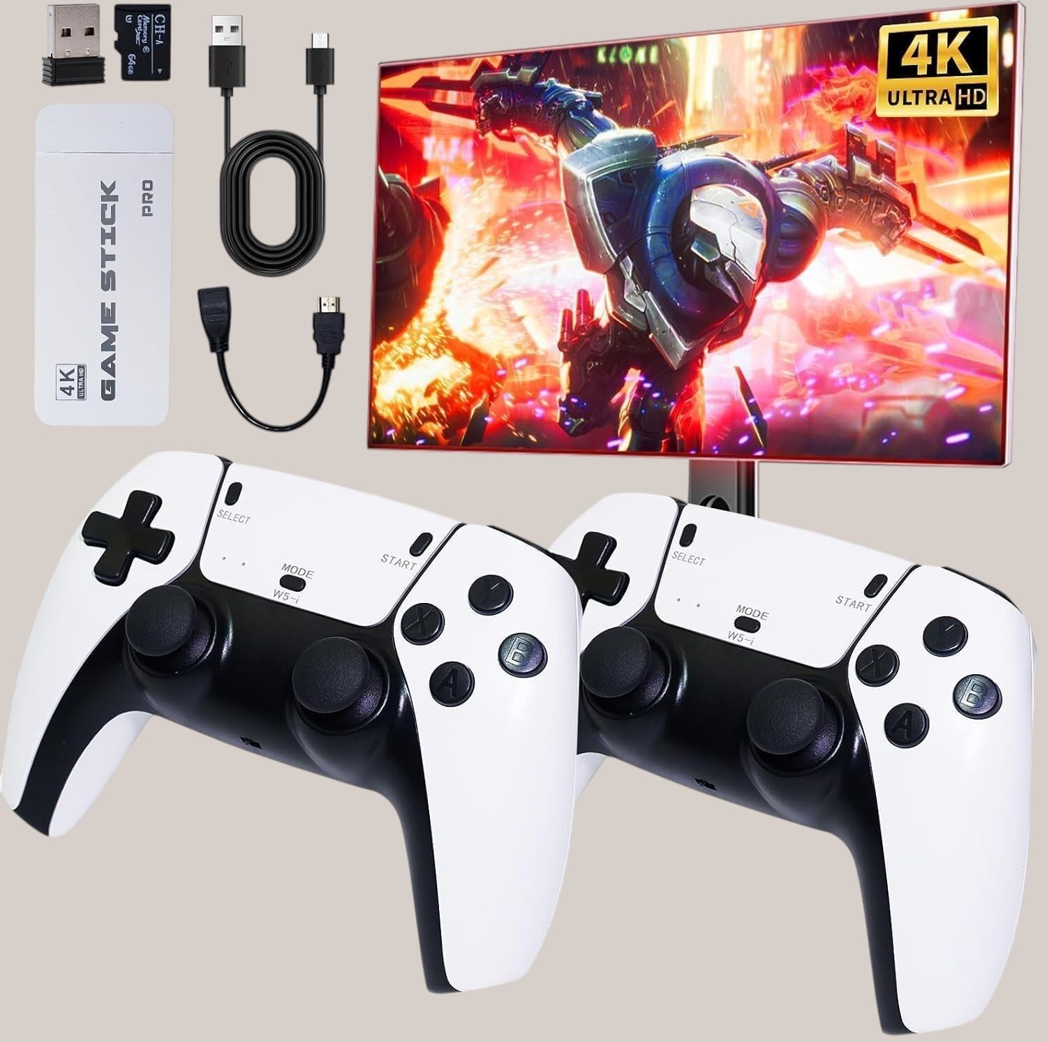 Retro Game Stick 2025 Edition | Wireless TV Gaming Console with 9 Emulators Legendary Edition-picture-11