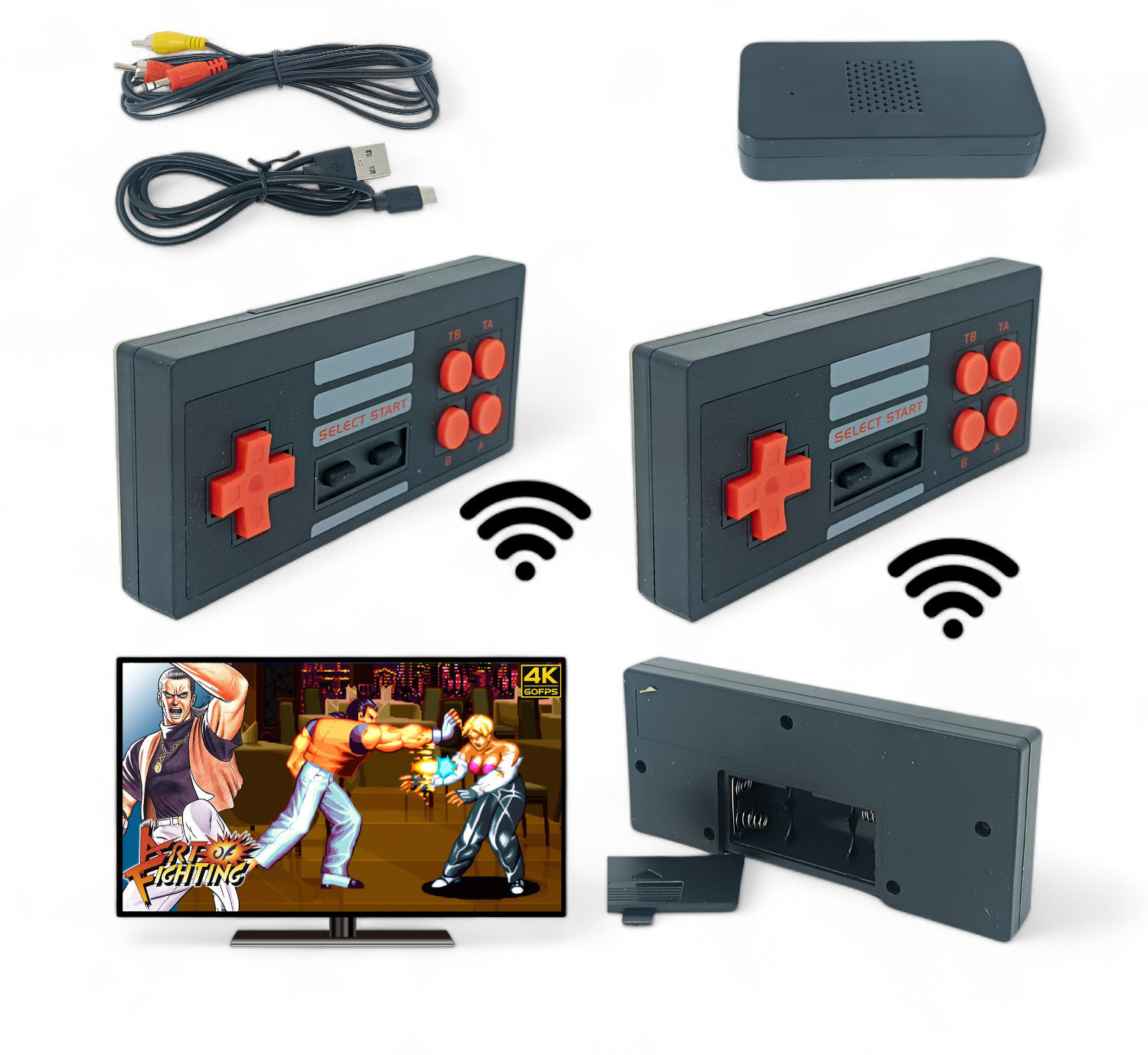 Extreme Mini Game Box HDMI Wireless Classic Portable Gaming Console 500+games_07 Xbox 360 Edition with Game and Upgrades Pack image 1