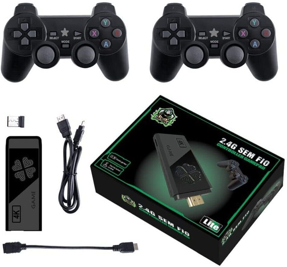U8 Mini TV Video Game Console Stick 2.4g Wireless Gamepad Controller HDMI Output Limited Edition-image-29
