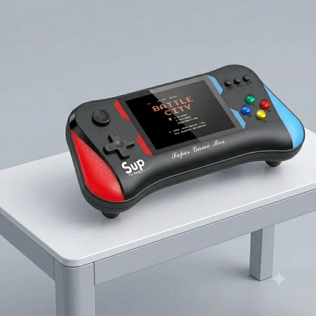 X7M Game Box Handheld Console Built in 500 Game- Dual Controller HD Edition-picture-11