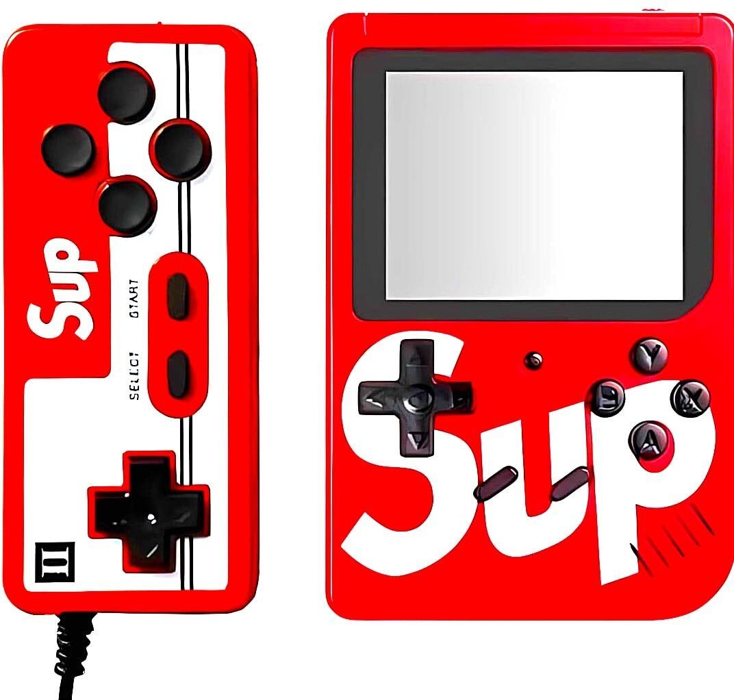 PICSTAR Video Game for Kids SUP 400 in 1 Retro Game Box Console Handheld Game Box NA GB with Retro Games-image-31
