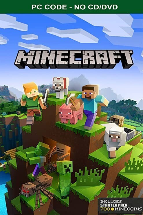 Minecraft for Windows 10/11 Starter Collection Gift Card Code Only (No CD/DVD) image 1