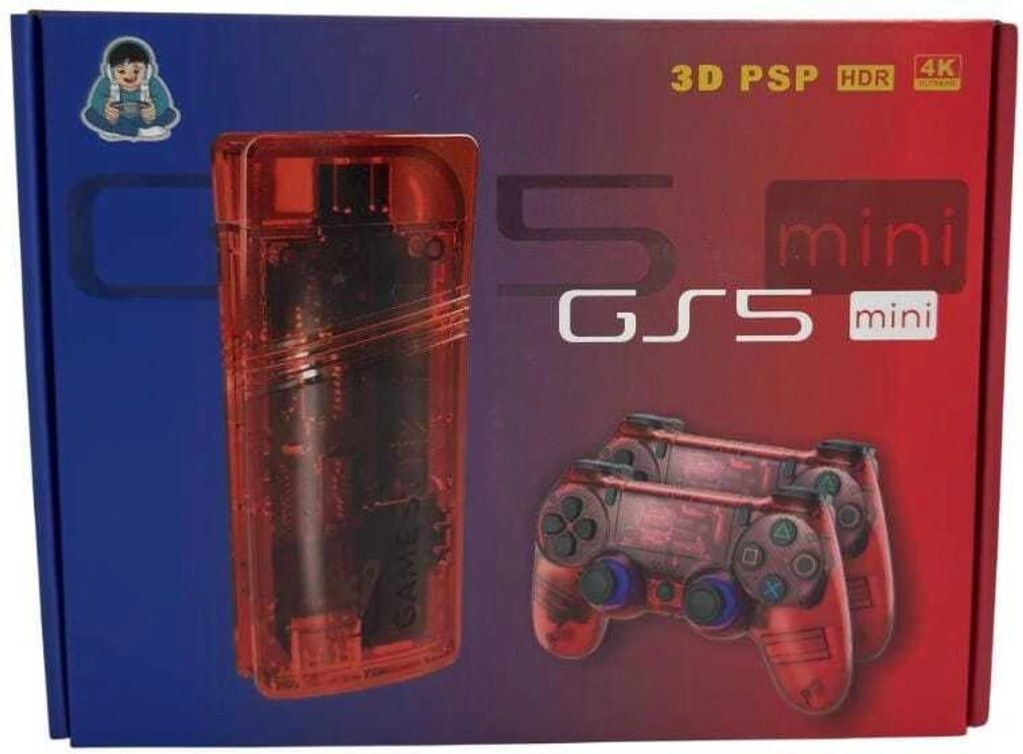 GS5 Mini 4K Wireless TV Game Stick with Dual Gamepads Limited Edition-image-19