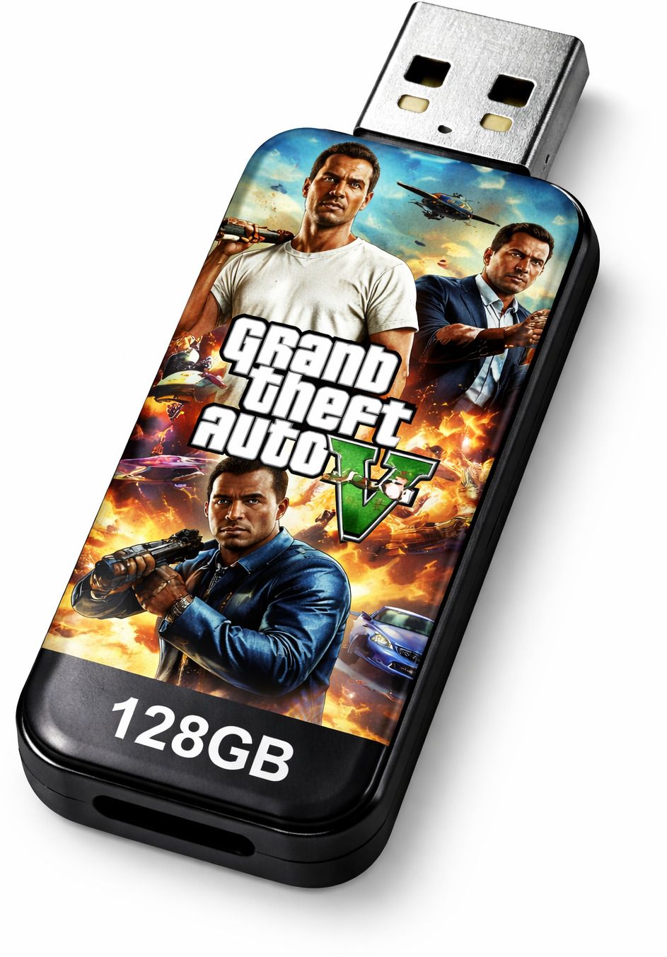 GTA V PRE-INSTALLED IN 128GB PENDRIVE (STORY MODE) Deluxe Edition