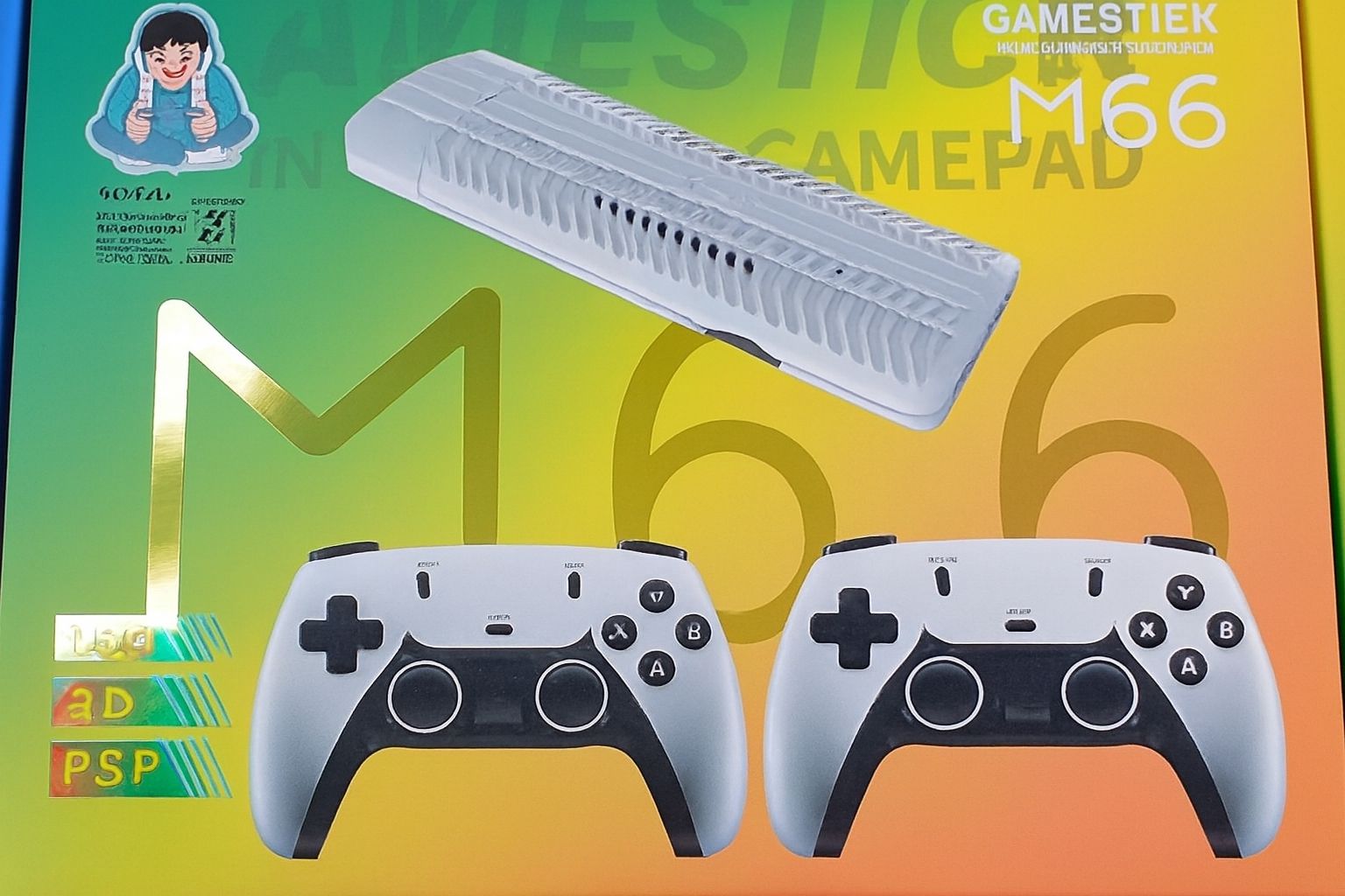 New M66 Wireless Console Video Game for TV- 4K Ultra HD | Gaming Console Exclusive Edition-picture-14
