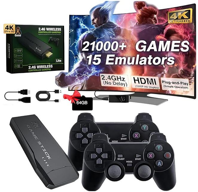 Timkolas 2.4g. 4k Ultra hd tv video game with 25000+nbuilt classic video geme_16 Limited Collector's Edition with Game and Expansion Pack-picture-12