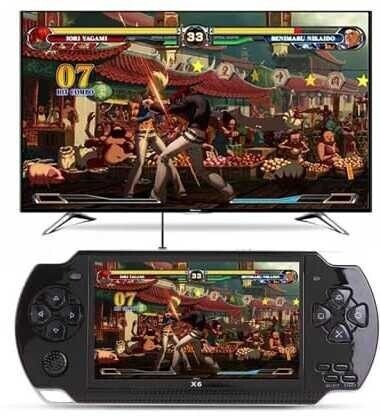 AOKO PSP 32 bit Kids Video GAMING with Different HD Video Games (Black) Limited Edition-image-48