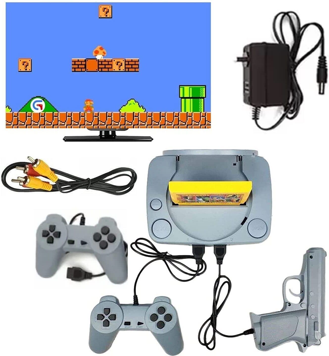 UNIQIDEAS Trendy 8-Bit Game Console for TV Super Mario & More Limited Edition