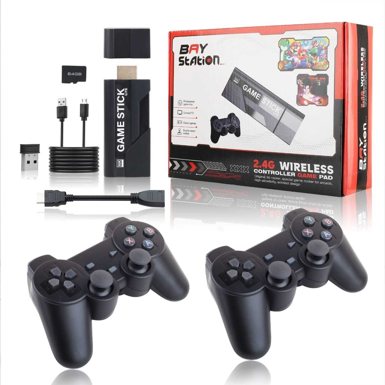 Retro Game Stick 2.4G Wireless Classic Video Game Gaming Console 64 GB 25th Anniversary Edition-image-38