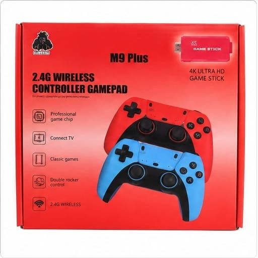 M9 Plus 4K Ultra Wireless Game Stick Dual 2.4G Wireless Controllers Limited Edition-image-23