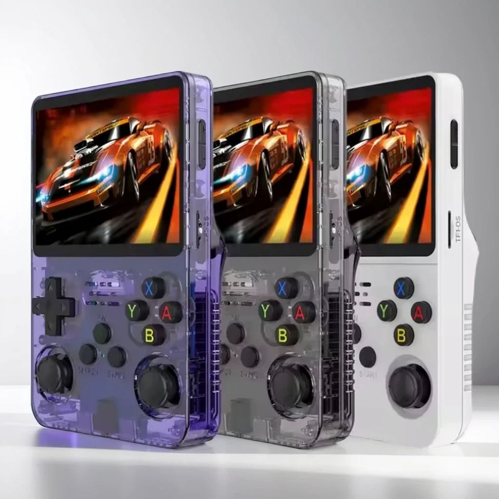 R36S Handheld Gaming Console 3.5" IPS Display Portable Limited Edition