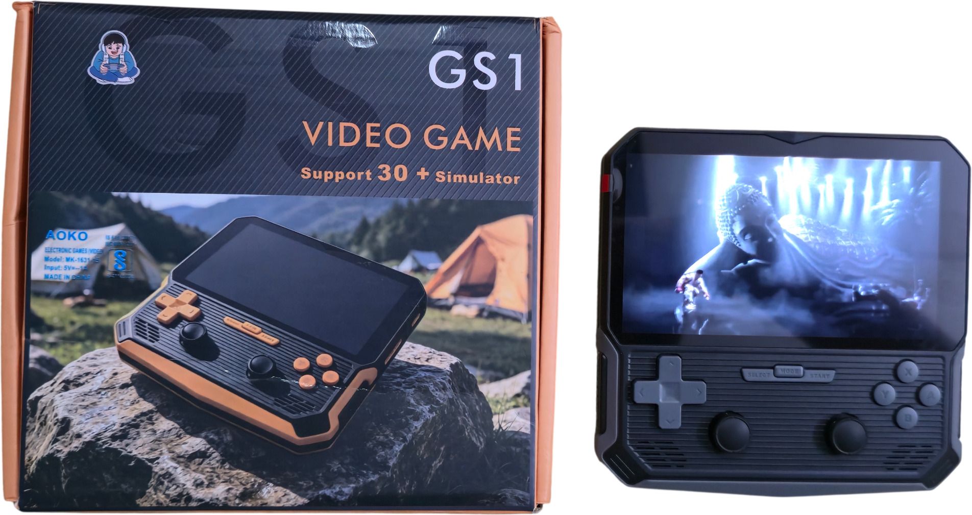 GS1 5.0 Inch Handheld Retro Game Console 23+ Emulators 20000+ Classic Games Limited Edition-image-26