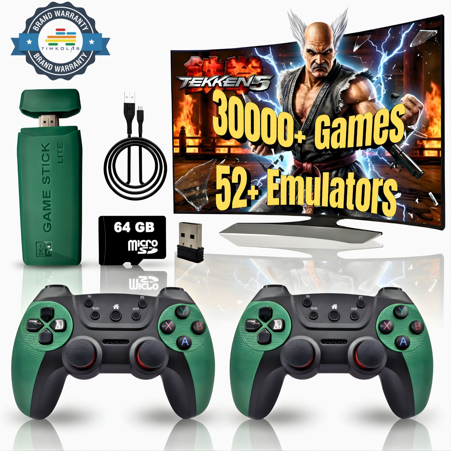 Timkolas M22-ULTRA video Game Stick Lite (1080P,52 Emulator, 3D, PSP Support)_06 Limited Collector's Edition with Game and Expansion Pack-image-9