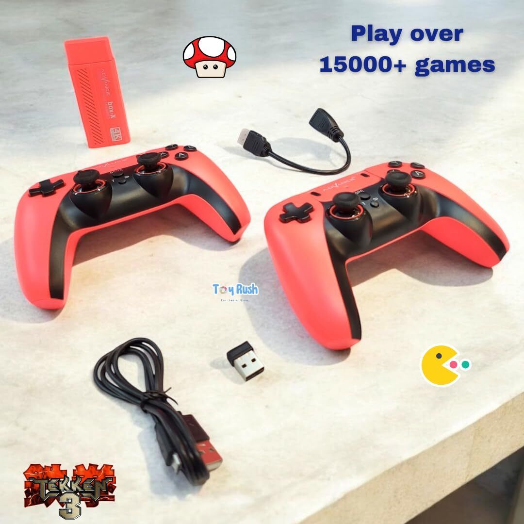 Toy Rush Retro Game Stick Video Game For Tv Gaming with Game and Expansion Pack-picture-17