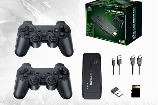 Wireless TV Video Games 4K ULTRA HD - 2.4G Wireless with 10000 Different Games 5th Freedom Edition