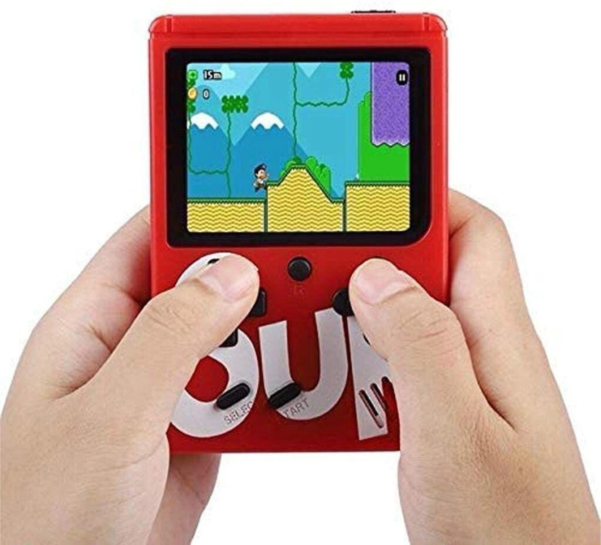 LCD Screen SUP Retro Handheld Game Console Built-in 400 Classic Games D102 Ultimate Edition-image-18