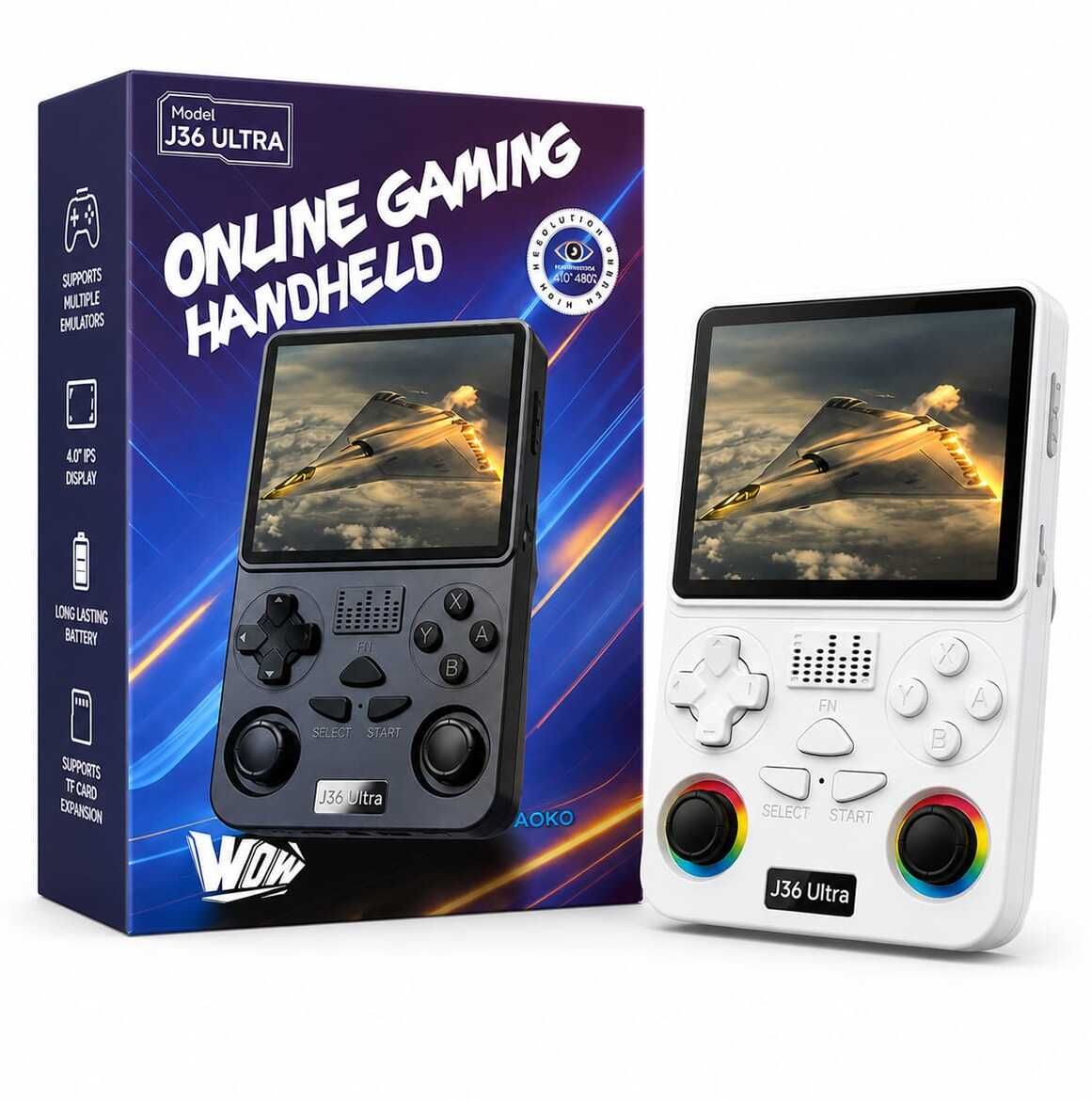 J36 Ultra Video Game Console | 18000+ Games | 20 Emulators | HD Screen Special Edition-picture-30