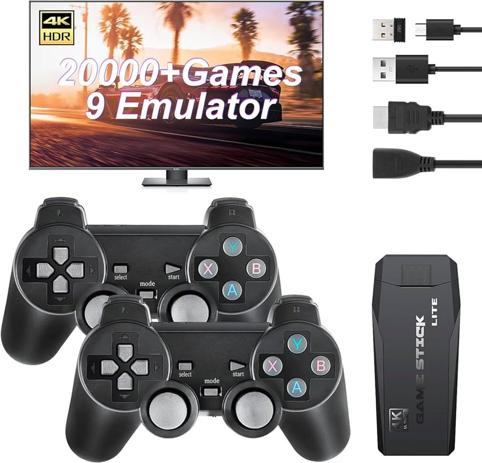 WIRELESS TV VIDEO GAME 4K QUALITY 2.4G 64GB Limited Edition 25th Anniversary Edition-image-7