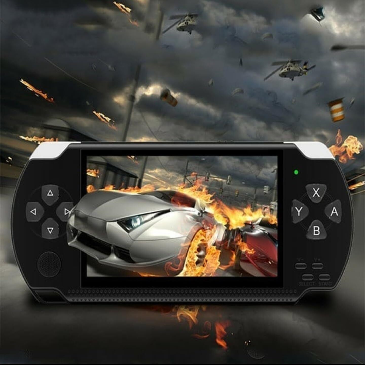 UNIQIDEAS PSP 2026 Handheld Game Console with 1000+ Games Legendary Edition-image-9
