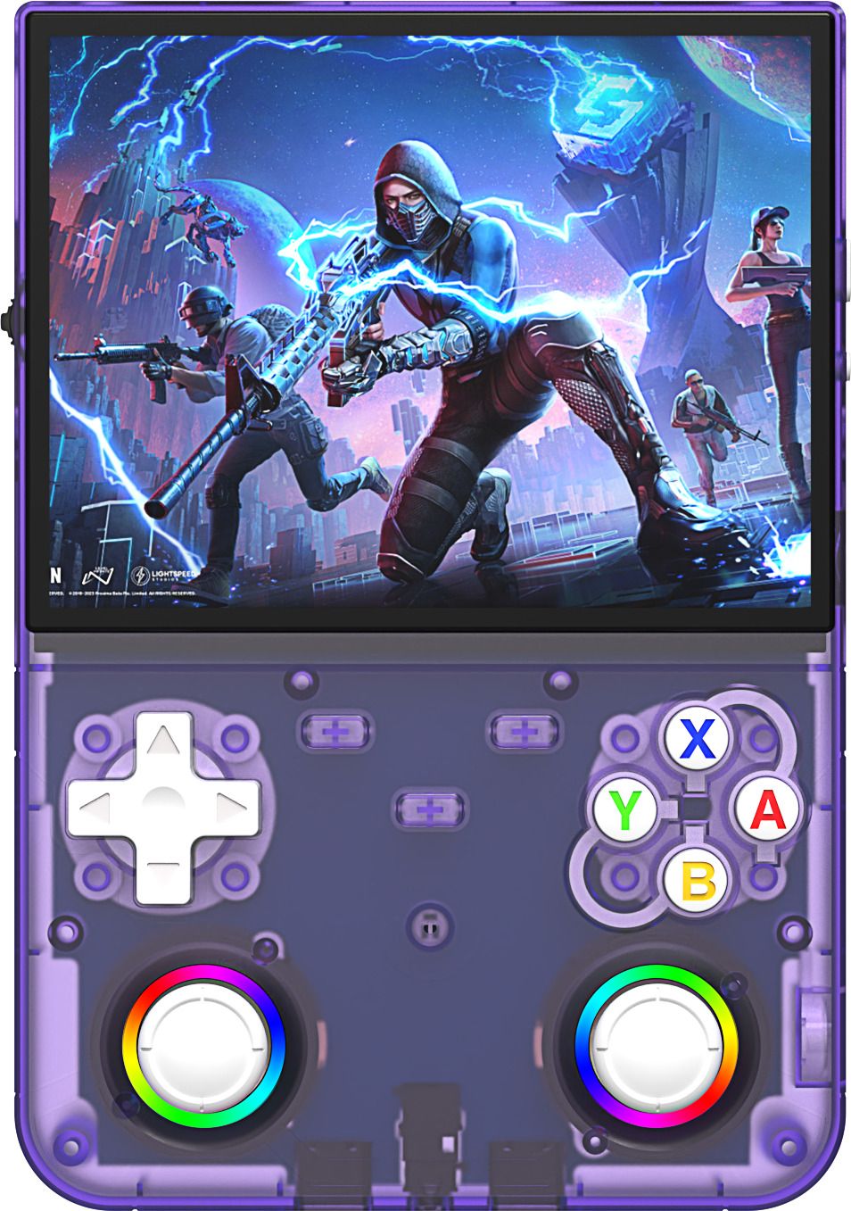 Playtastic R36 X Ultra Game Console 4.5 inch Retro Emulator System 64 GB with 20000+Preinstall video game 20+ Simulators-image-47