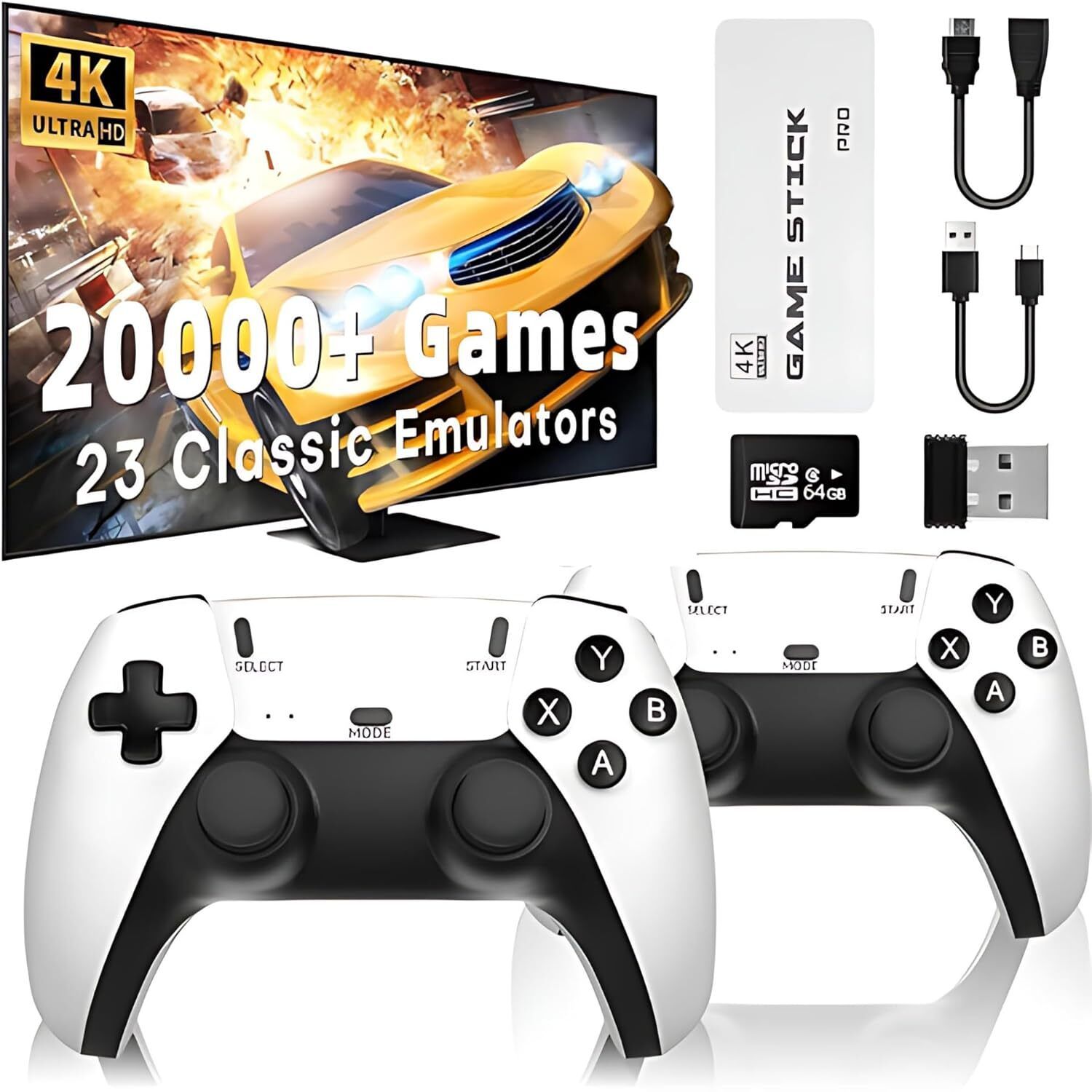 4K Pro Stick Retro Video Game Console Limited Edition-image-29