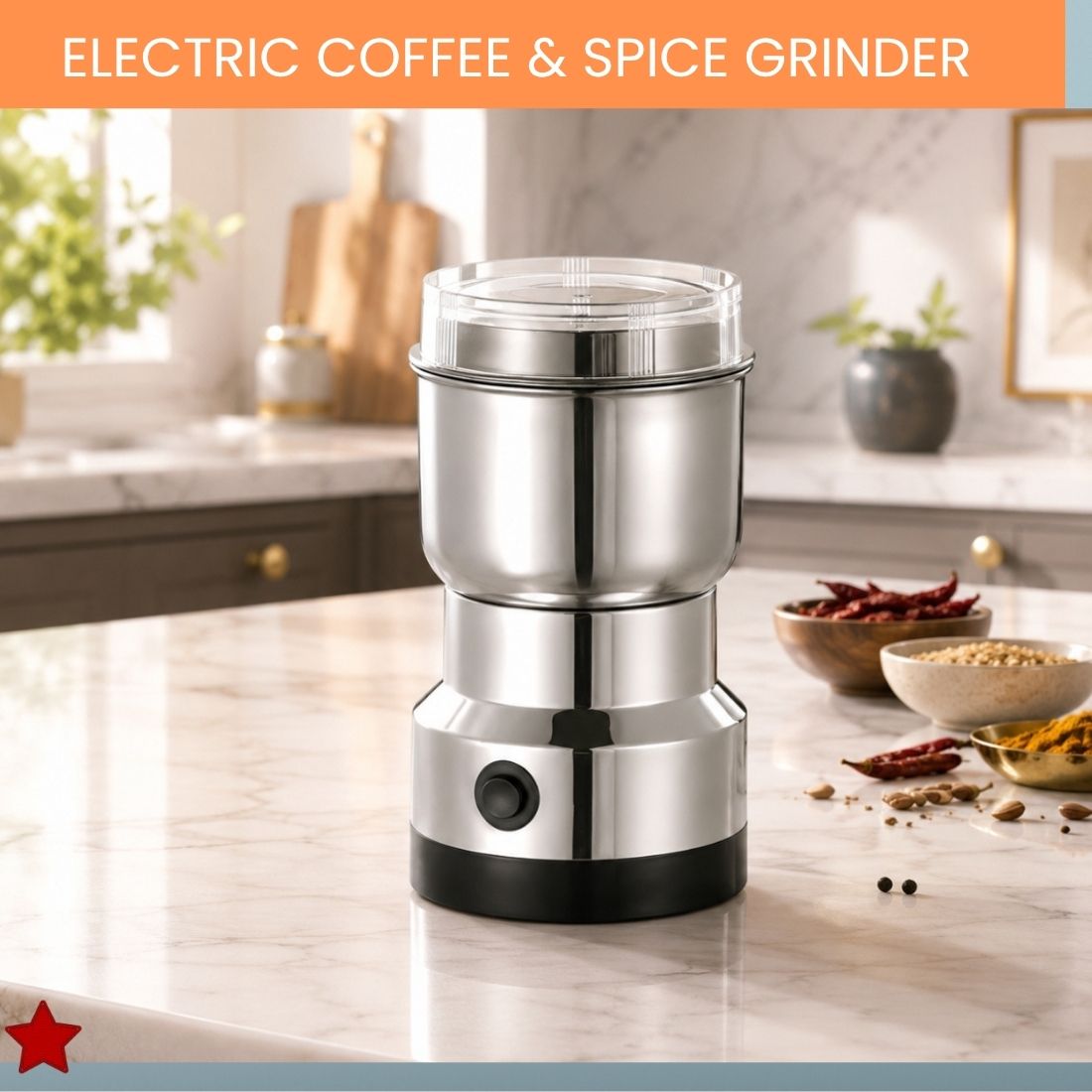 frony Stainless Steel Mini Mixer Grinder With Coffee Maker for Masala/Coffee BeansX474 Personal Coffee Maker-picture-28