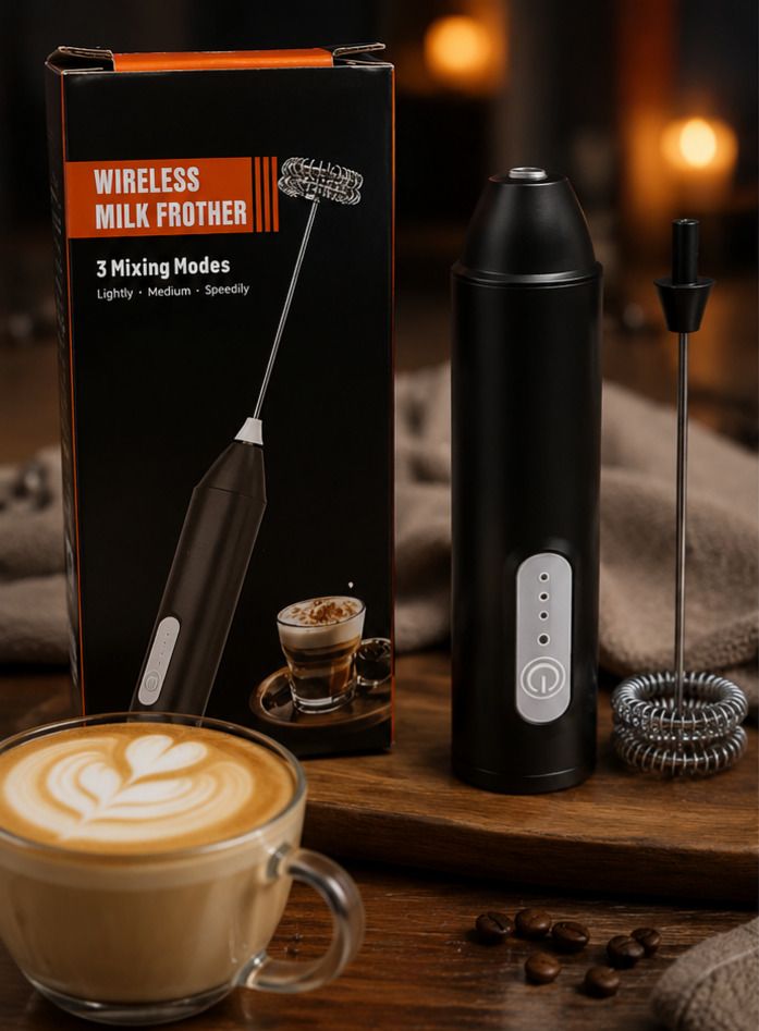 beyoco COFFEE FOAM MAKER, ( BLACK) 6 Cups Coffee Maker-picture-10