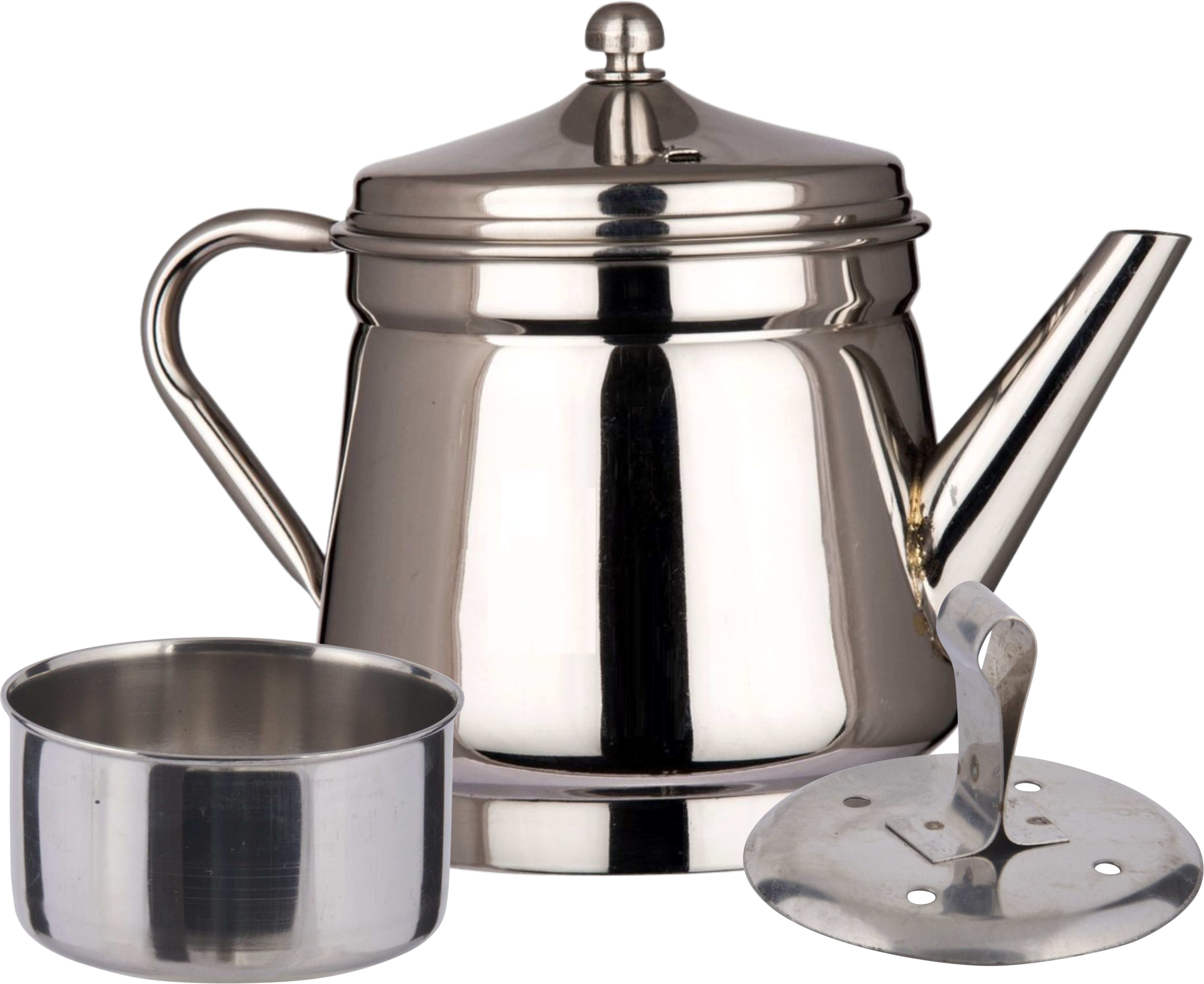 Premium Stainless Steel Coffee Percolater Kettle Filter Drip brewing method Indian Coffee Filter-image-29