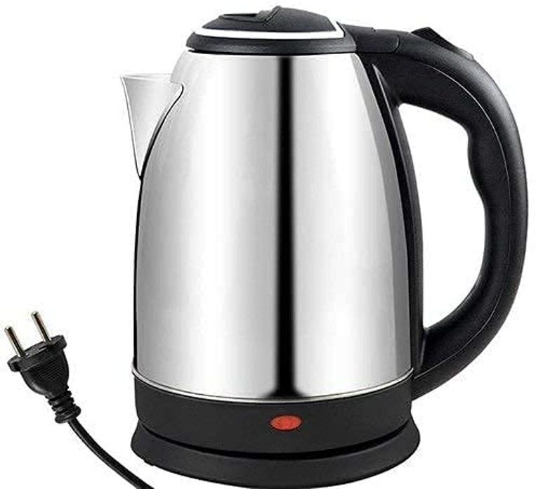 Electric Kettle with Stainless Steel Body, 2L boiler for Water. 4 Cups Coffee Maker-image-22
