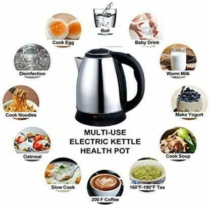 nd brothers ® Hot Water Pot Portable Boiler Tea Coffee Heater Cordless Electric Kettle M366 6 Cups Coffee Maker-picture-27