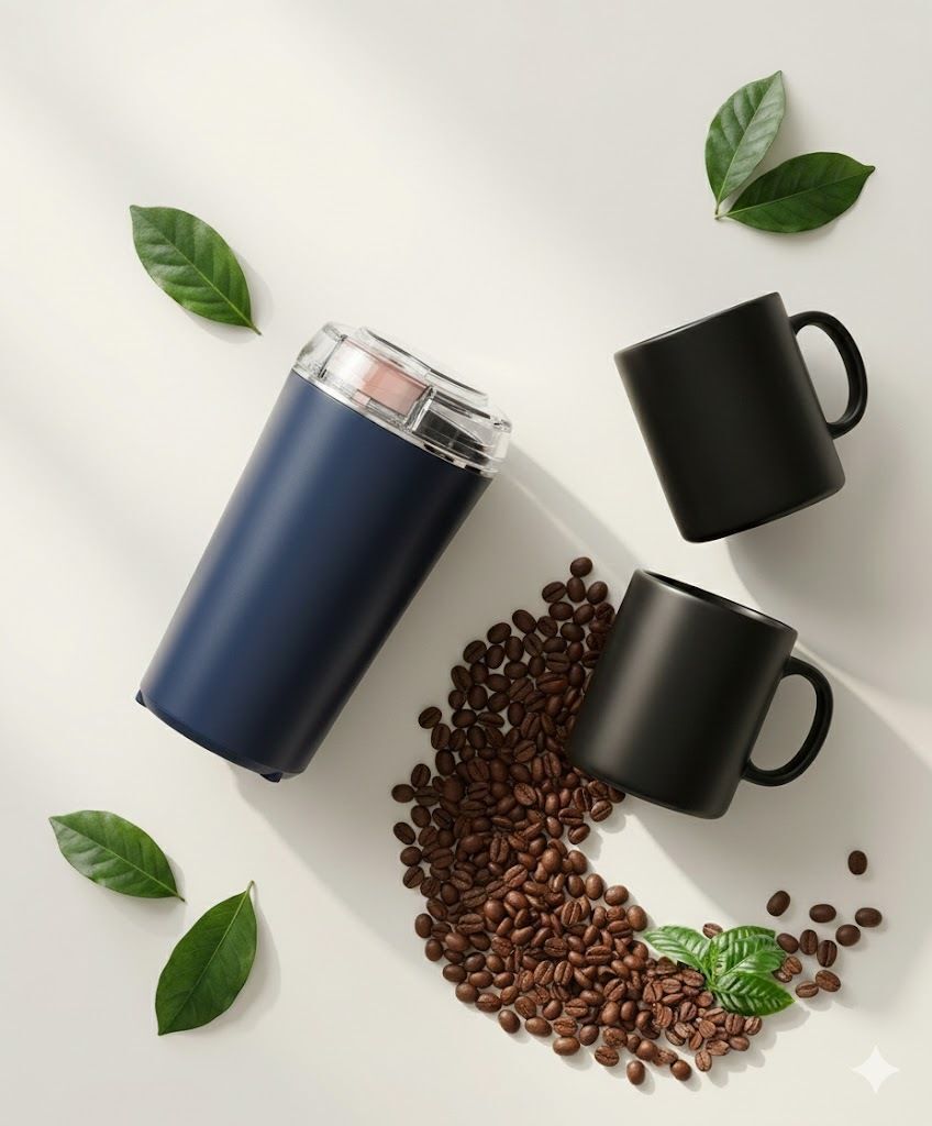 thriftoria Mini Coffee Portable Electric Grinder for Fresh Coffee Anywhere Keychain Tool Coffee Maker-picture-19