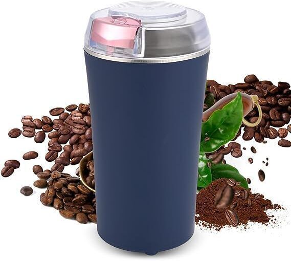 CM26-4-Blade Electric Coffee & Spice – Stainless Steel Portable Mixer 3 Cups Coffee Maker-image-33