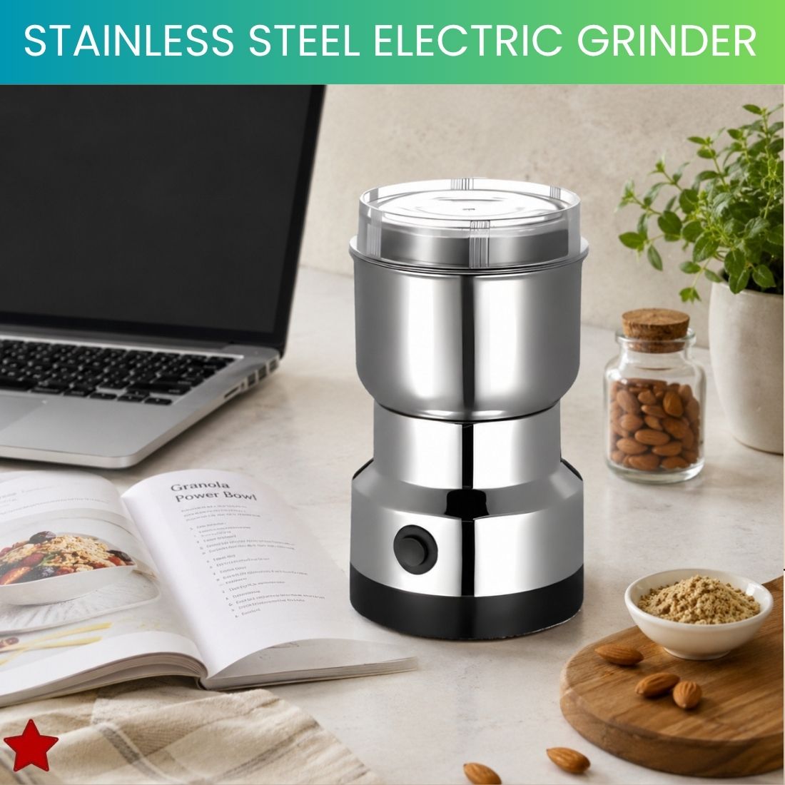 frony Stainless Steel Mini Mixer Grinder With Coffee Maker for Masala/Coffee BeansX394 Personal Coffee Maker-picture-30