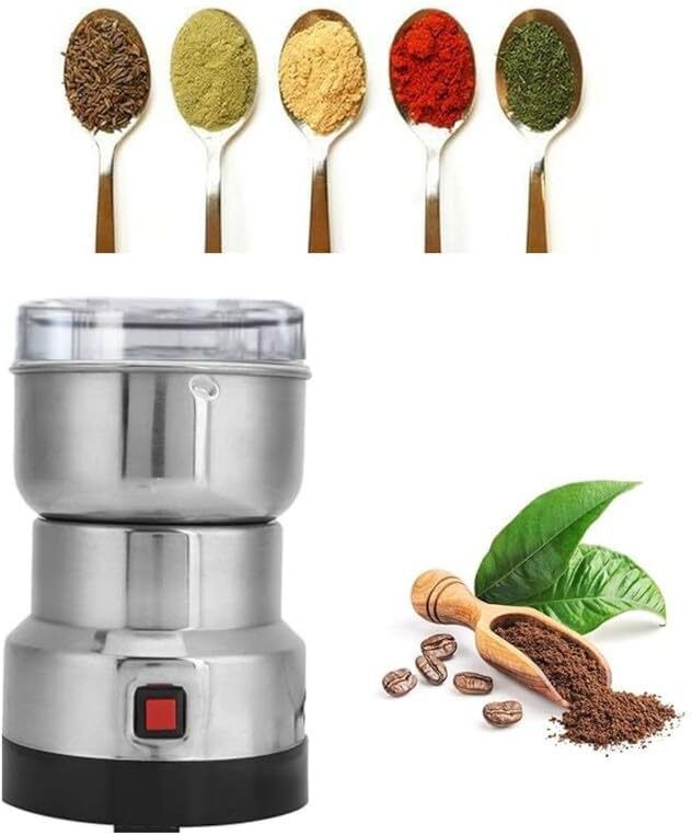 Stainless Steel Electric Grinder & Coffee Maker and Masala Grinder for Beans Coffee Maker-image-43