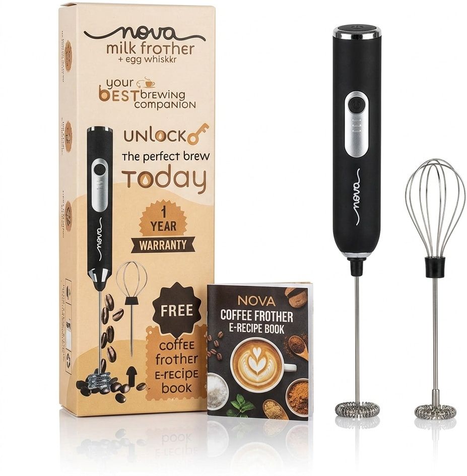 uaflavor UAFLAVOR029_Nova milk frother 2 Cups Coffee Maker-picture-16