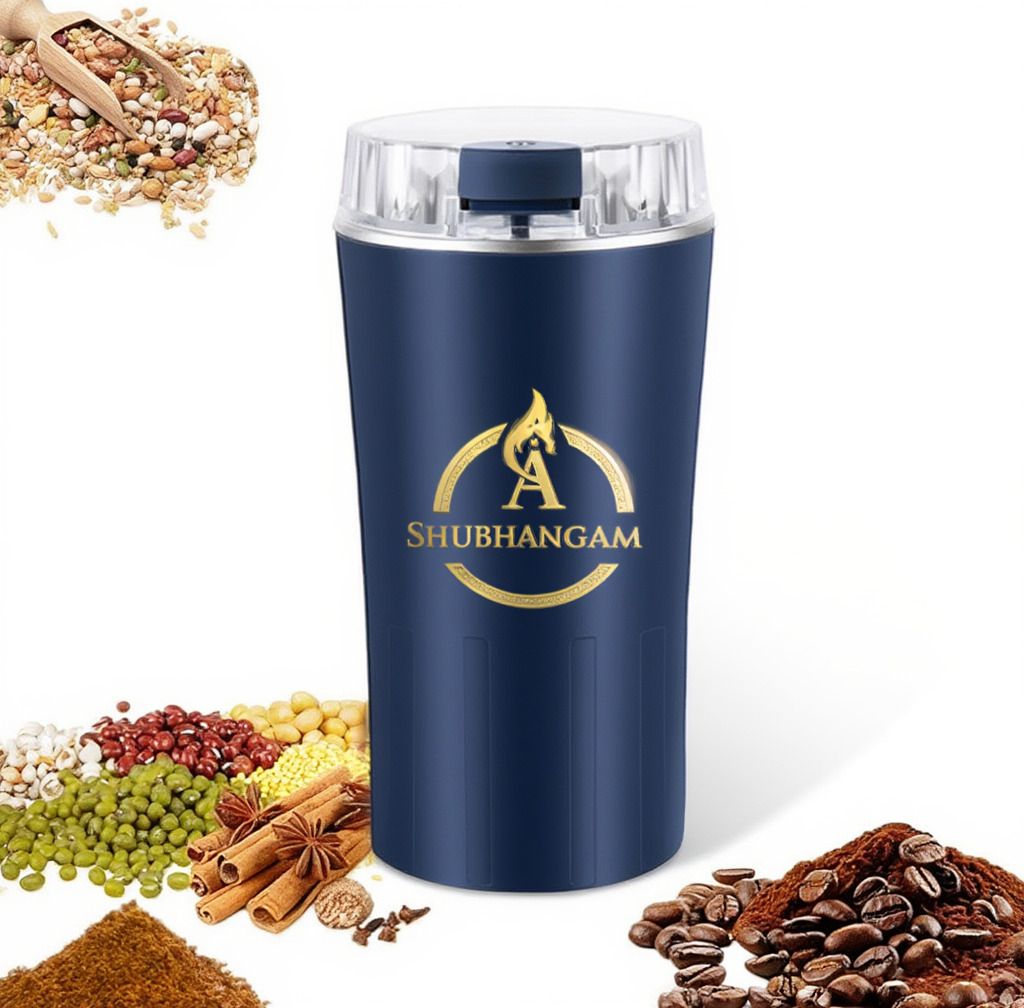 Coffee-Mixer-Grinder Electric-Spices-Blender Personal Coffee Maker (Multicolor) 3 Cups Coffee Maker-image-18